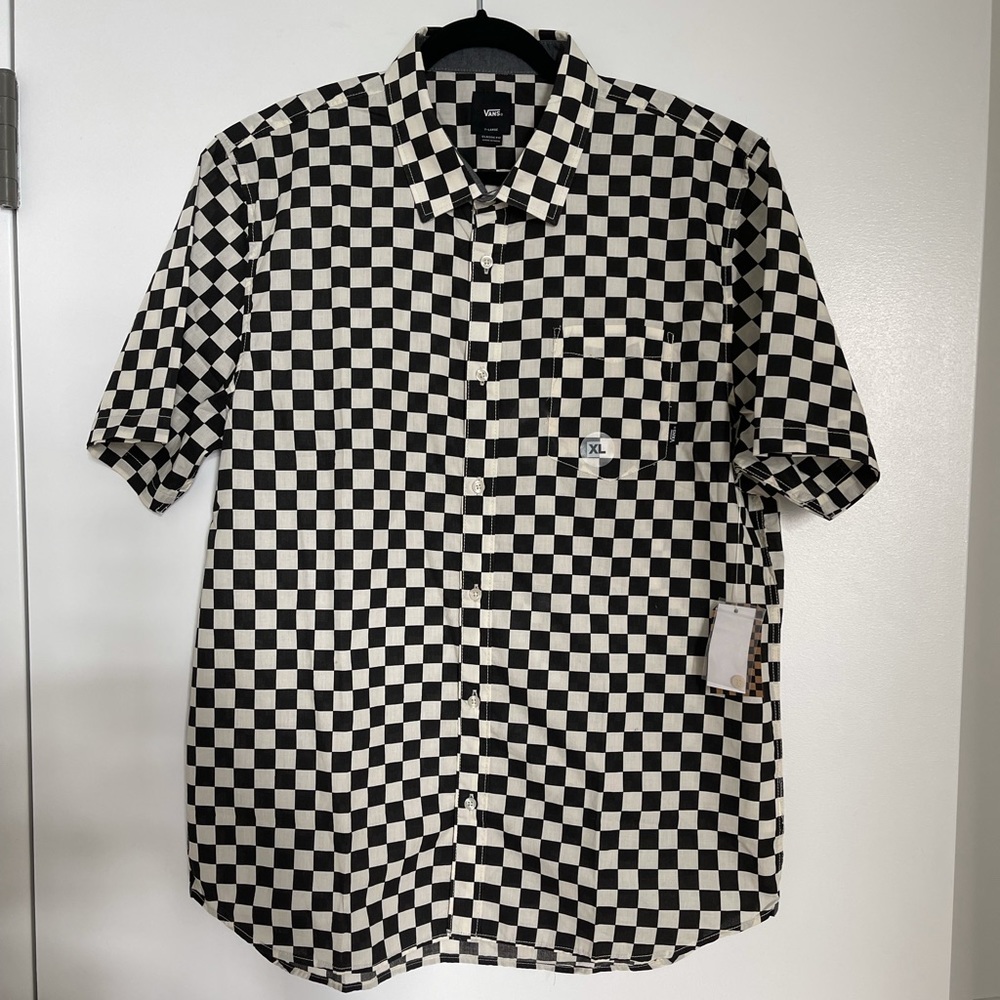 NWT Vans Checker Shirt XL